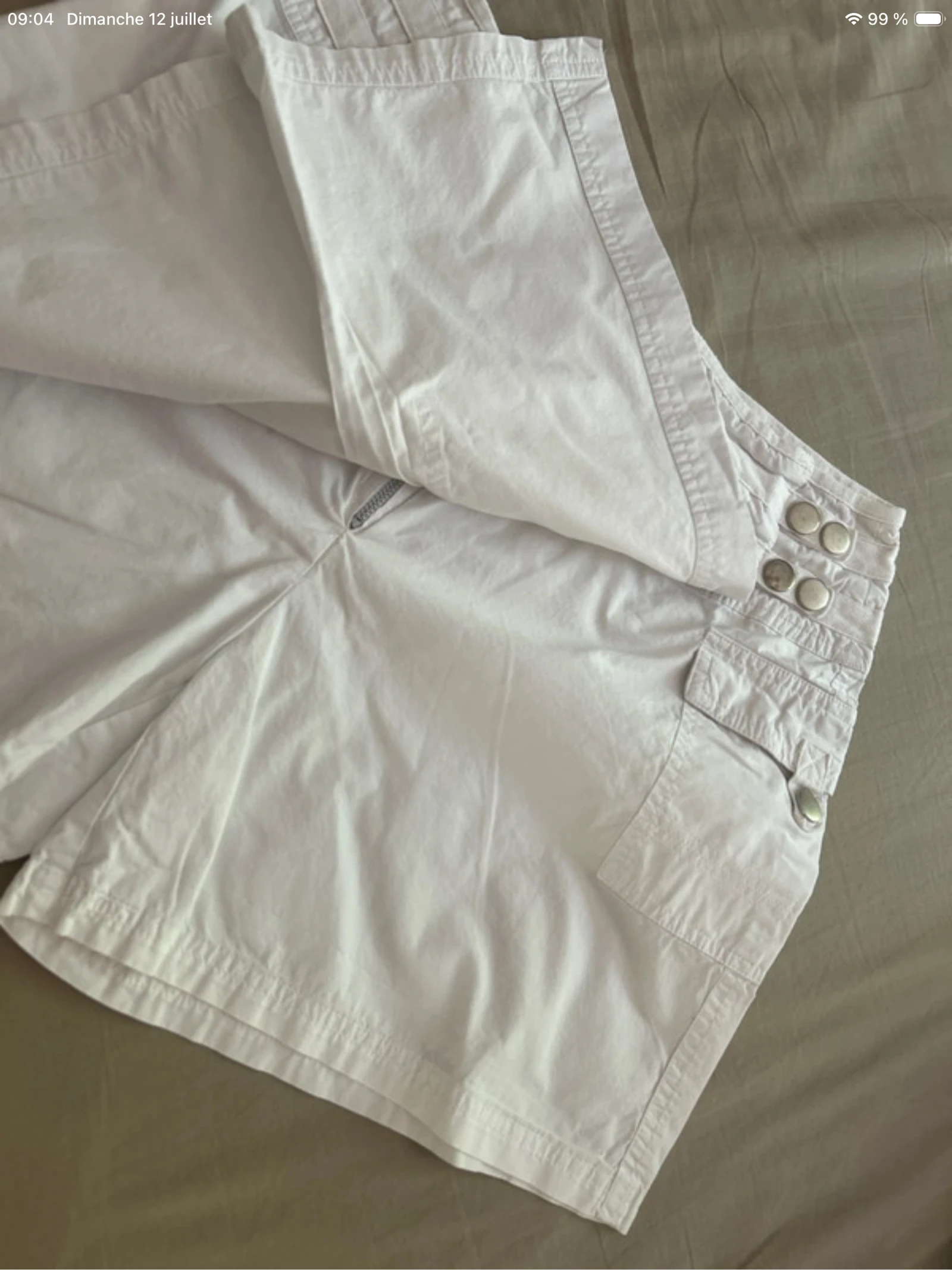 JUPE SHORT BLANCA CAMAÏEU 💕💕 – photo 3